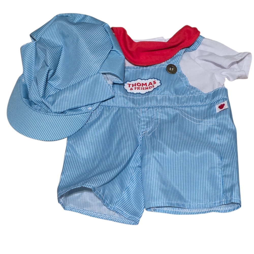 BAB Thomas & Friends Blue Striped Outfit with Hat